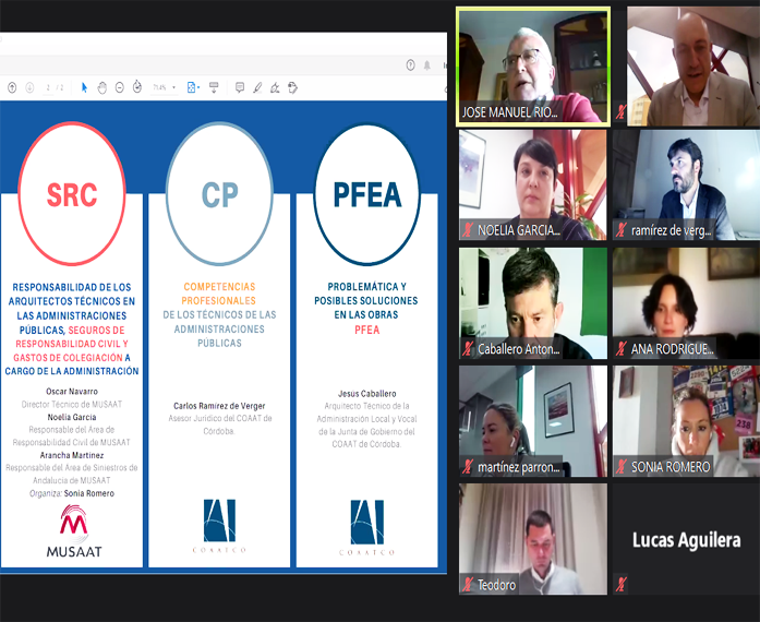 MUSAAT participa en la mesa redonda virtual sobre A/AT Técnicos de la Administración