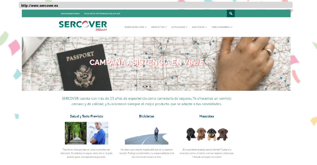 SERCOVER renueva su página web para estar más cerca de sus clientes