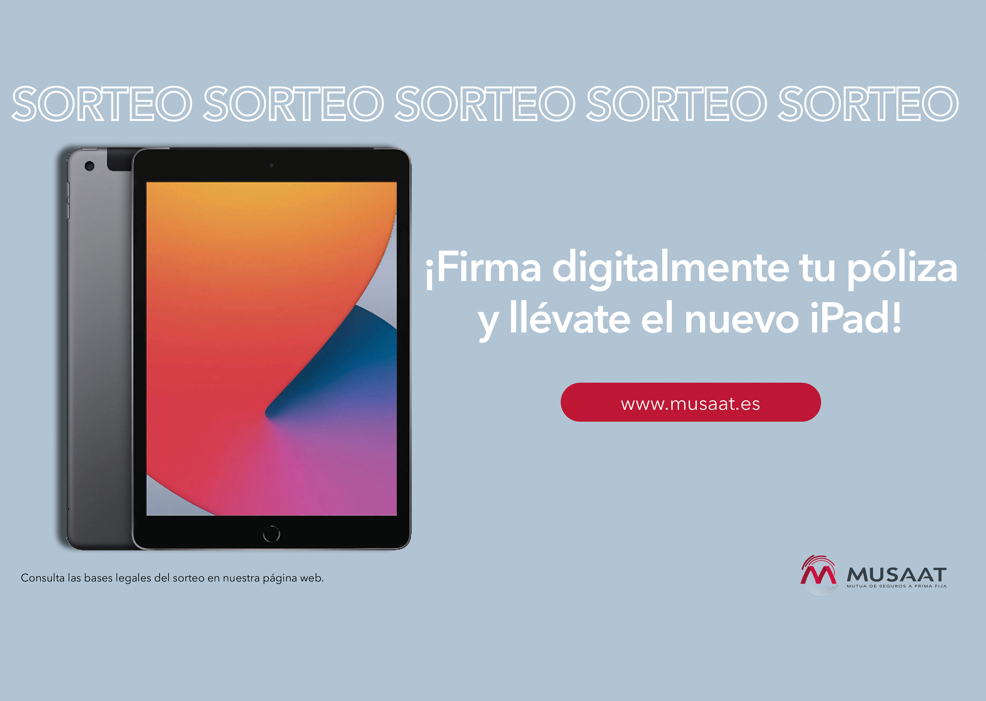 ¡Aún puedes llevarte un iPad 10.2” con MUSAAT!