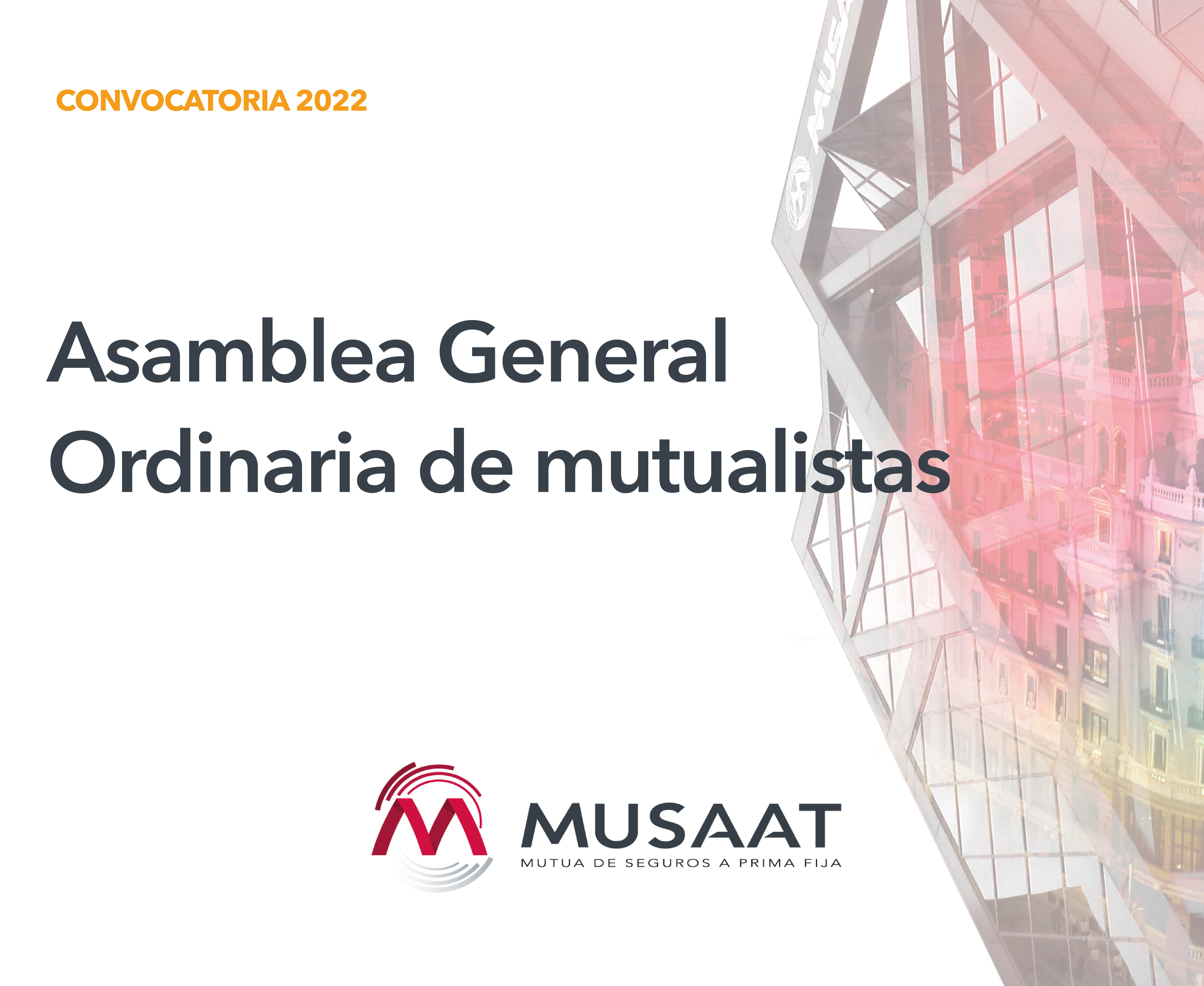 Se convoca Asamblea General Ordinaria de MUSAAT para el próximo 29 de Junio