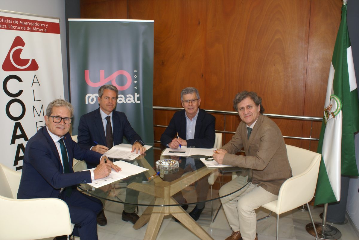 Musaat y el COAAT de Almería renuevan su acuerdo de colaboración con ASEMPAL