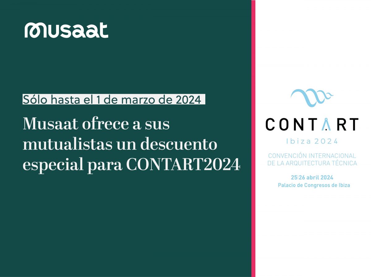 Musaat ofrece a sus mutualistas una tarifa reducida para CONTART 2024