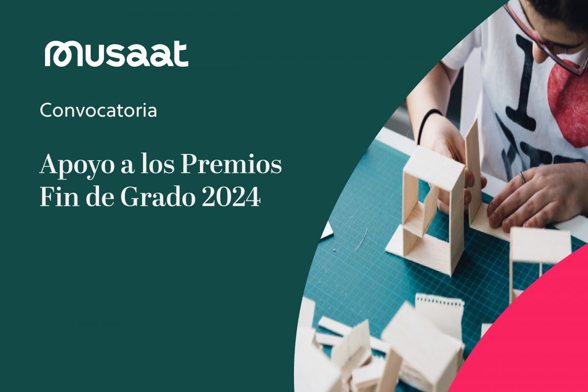 Musaat lanza una ayuda para premiar los mejores TFG a través de los Colegios Profesionales de la Arquitectura Técnica con convenio universitario