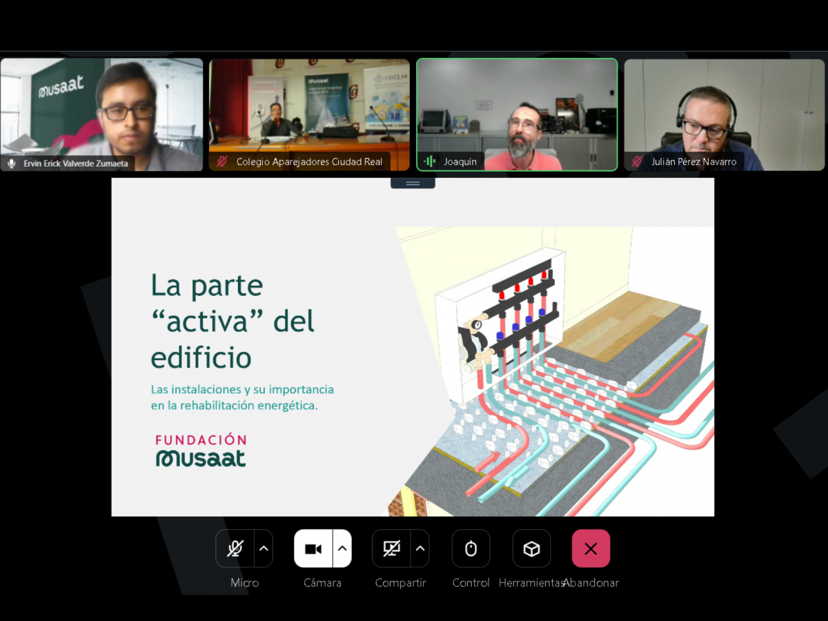 La Fundación Musaat celebra una jornada sobre mejora de la eficiencia energética en la rehabilitación de edificios