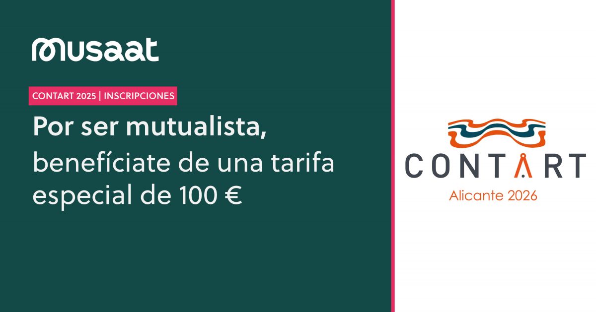 Musaat ofrece a sus mutualistas una tarifa especial para CONTART 2026