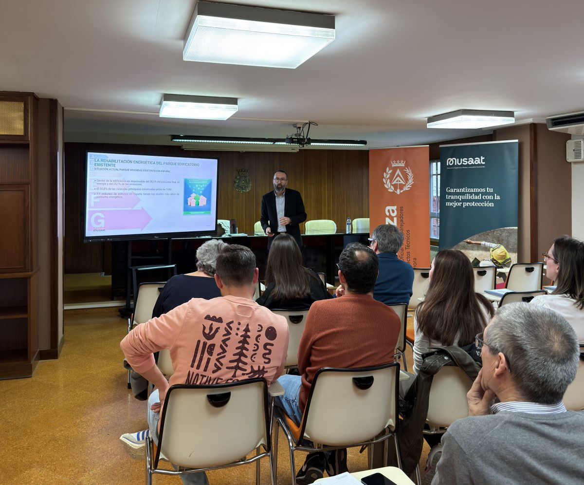 El COAAT Zamora y la Fundación Musaat organizan una formación sobre rehabilitación energética