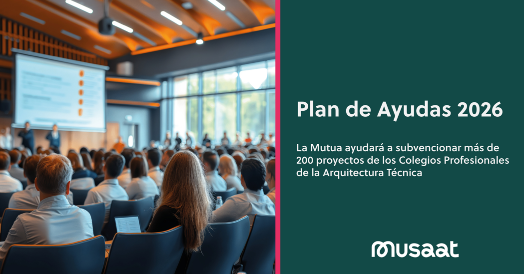 Musaat lanza su Plan de Ayudas para 2026 con el objetivo de financiar proyectos que impulsen y den visibilidad a la Arquitectura Técnica