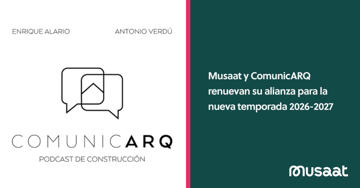 Musaat y ComunicARQ renuevan su alianza para la temporada 2026-2027